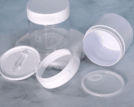 Баночка для косметического крема из ПЭТ KJ0003